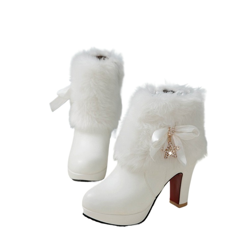 Women'S Formal Wear To A Wedding - Snow Boots Womens Winter Warm Plush