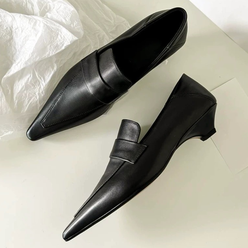 Kitten Heel Women - Pointed Toe Pumps Elegant Women Shoes