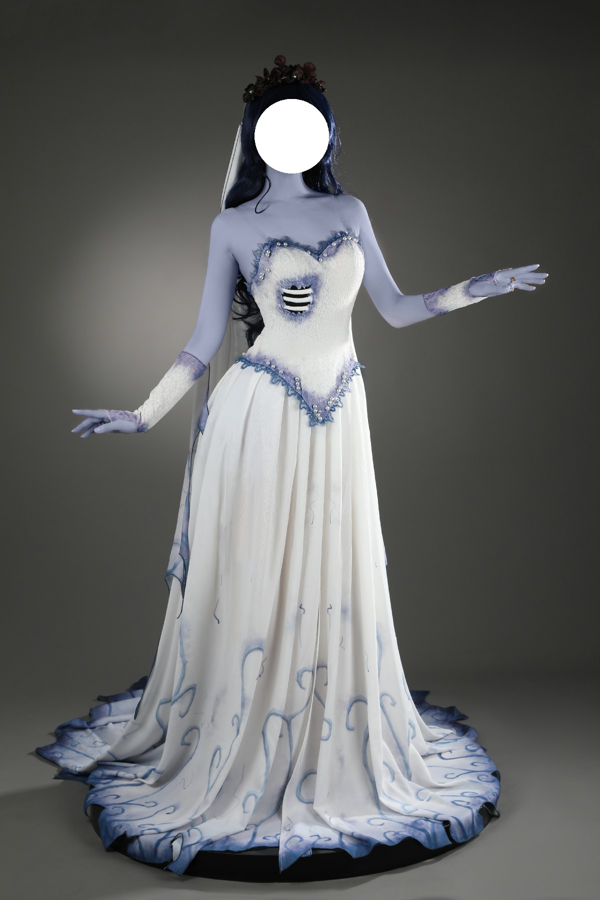 Women'S Formal Wear To A Wedding - Corpse Bride Cosplay Costume Victor Emily