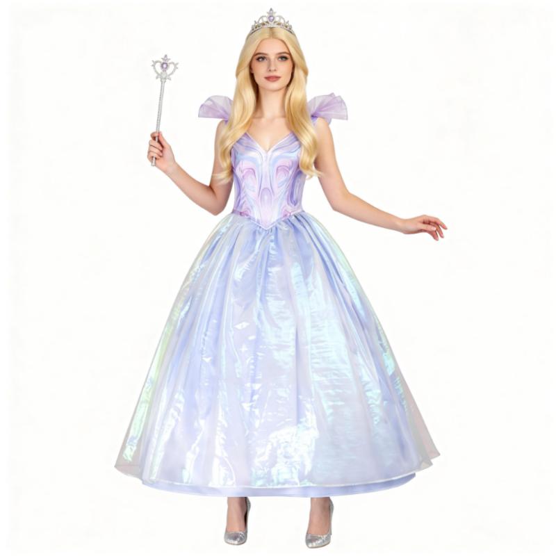 Women'S Formal Wear To A Wedding - American Movies Glinda Cosplay Costume Witch