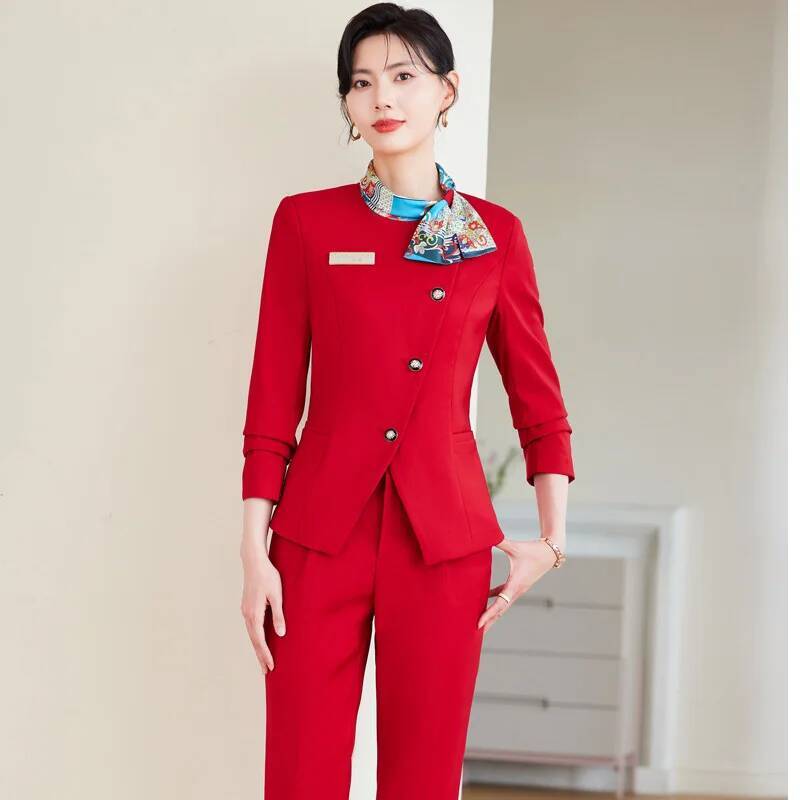 Women'S Office Formal Wear For Ladies - Plus Size Formal Elegant Styles Pantsuits