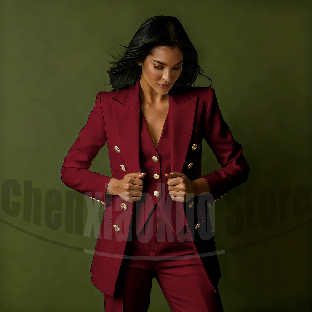 Women's Double Breasted Three  - đánh giá và giá Women'S Office Formal Wear For Ladies