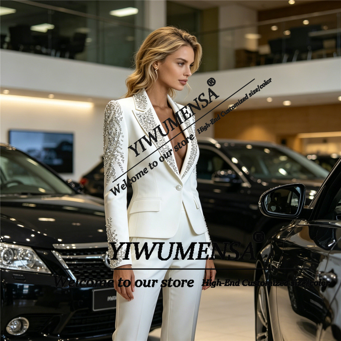 Luxury Women Suits 2 Pieces Se - đánh giá và giá Formal Women'S Wear