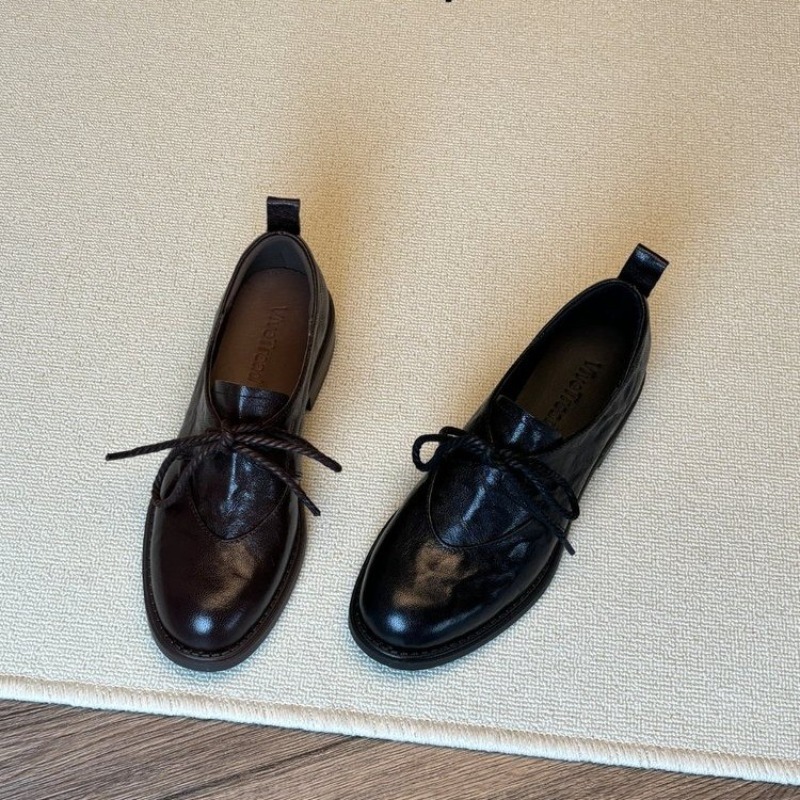 French Vintage Simple Lace-up  - đánh giá và giá Kitten Heel Women