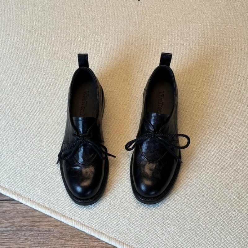 French Vintage Simple Lace-up  - đánh giá và giá Kitten Heel Women