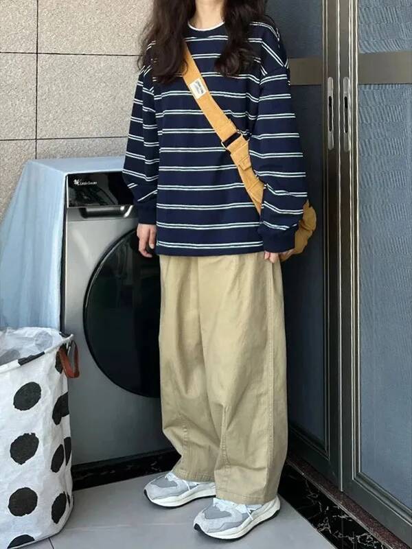 Chic Korean Sle Striped Long S - đánh giá và giá Women Formal Wear Brands
