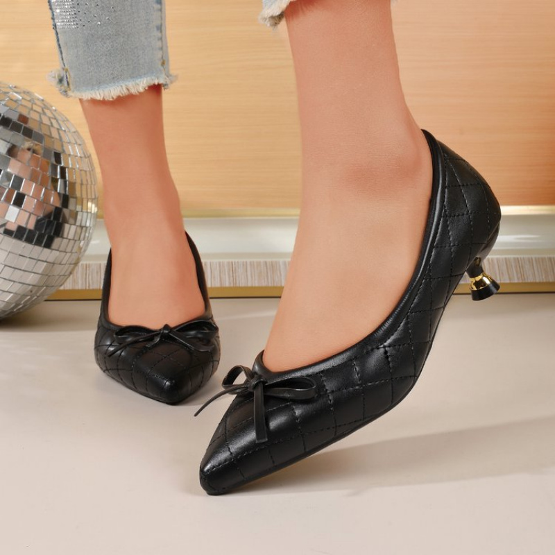 Vintage Women's Pointed Toe Bo - đánh giá và giá Kitten Heel Women
