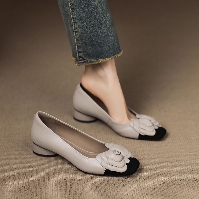 French Kitten Heel Color Block - đánh giá và giá Kitten Heel Women