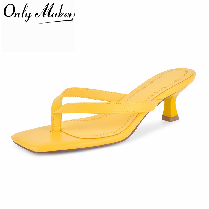 Onlymaker Women Square Toe Tho - đánh giá và giá Kitten Heel Women