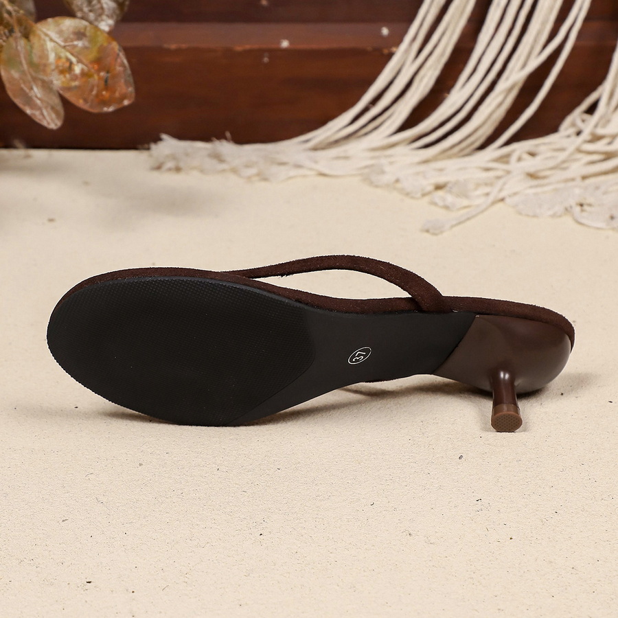 New Faux Suede Heeled Thong Sa - đánh giá và giá Kitten Heel Women