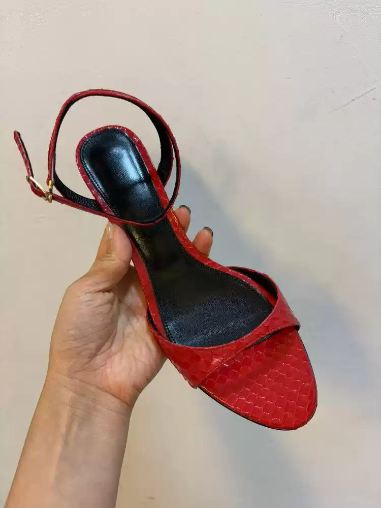 Women's Red Patent Leather Ope - đánh giá và giá Kitten Heel Women